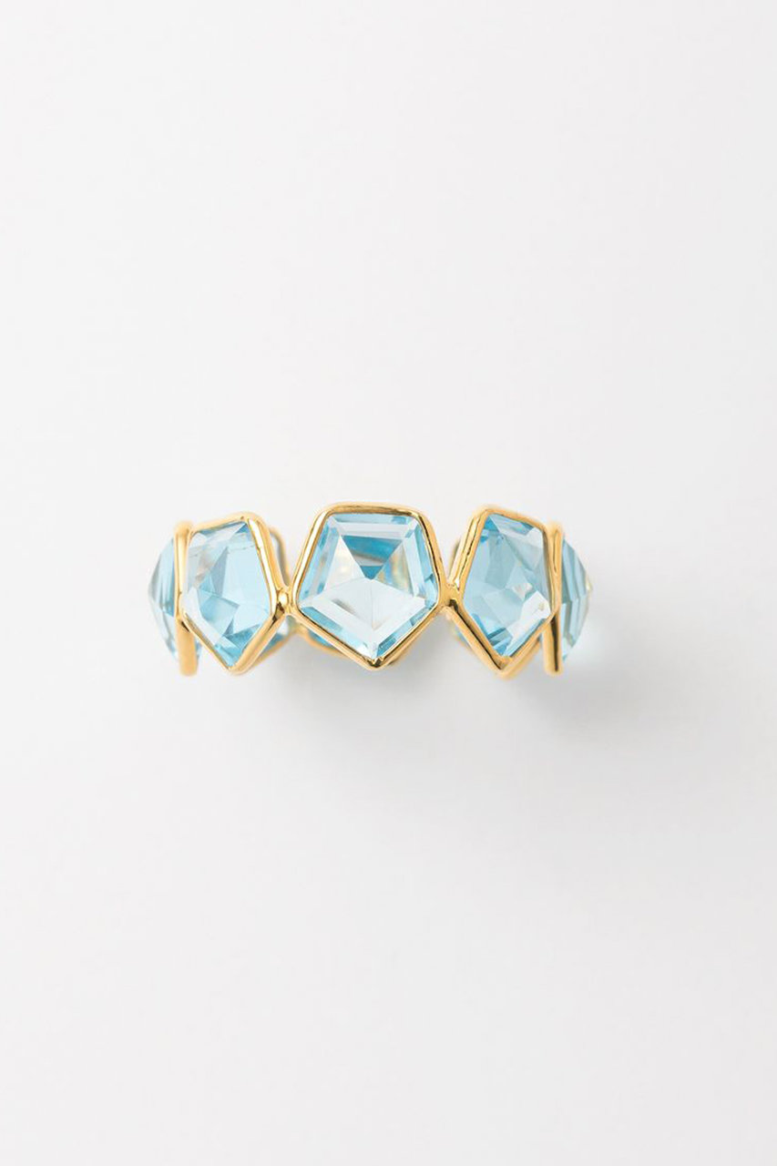 ne Quittez pas(ヌキテパ)｜【UPALA】Blue Topaz Pentagon エタニティ