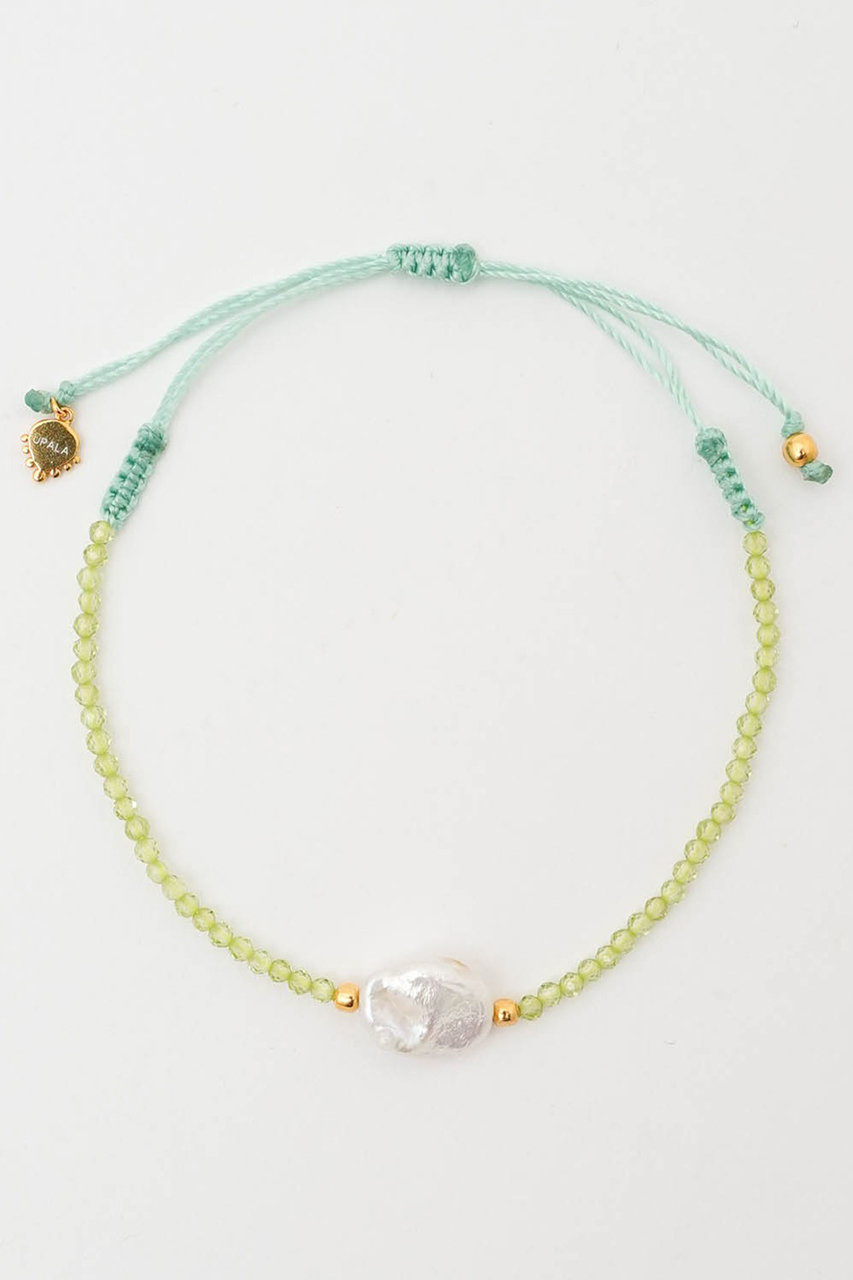 ne Quittez pas 【UPALA】Pearl Charm ビーズブレスレット (ペリドット, Free) ヌキテパ ELLE SHOP ne Quittez pas 【UPALA】Pearl Charm ビーズブレスレット (ペリドット, Free) ヌキテパ ELLE SHOP