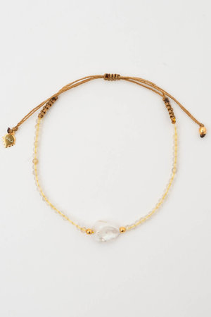 ヌキテパ/ne Quittez pasの【UPALA】Pearl Charm ビーズブレスレット(150300/150302)