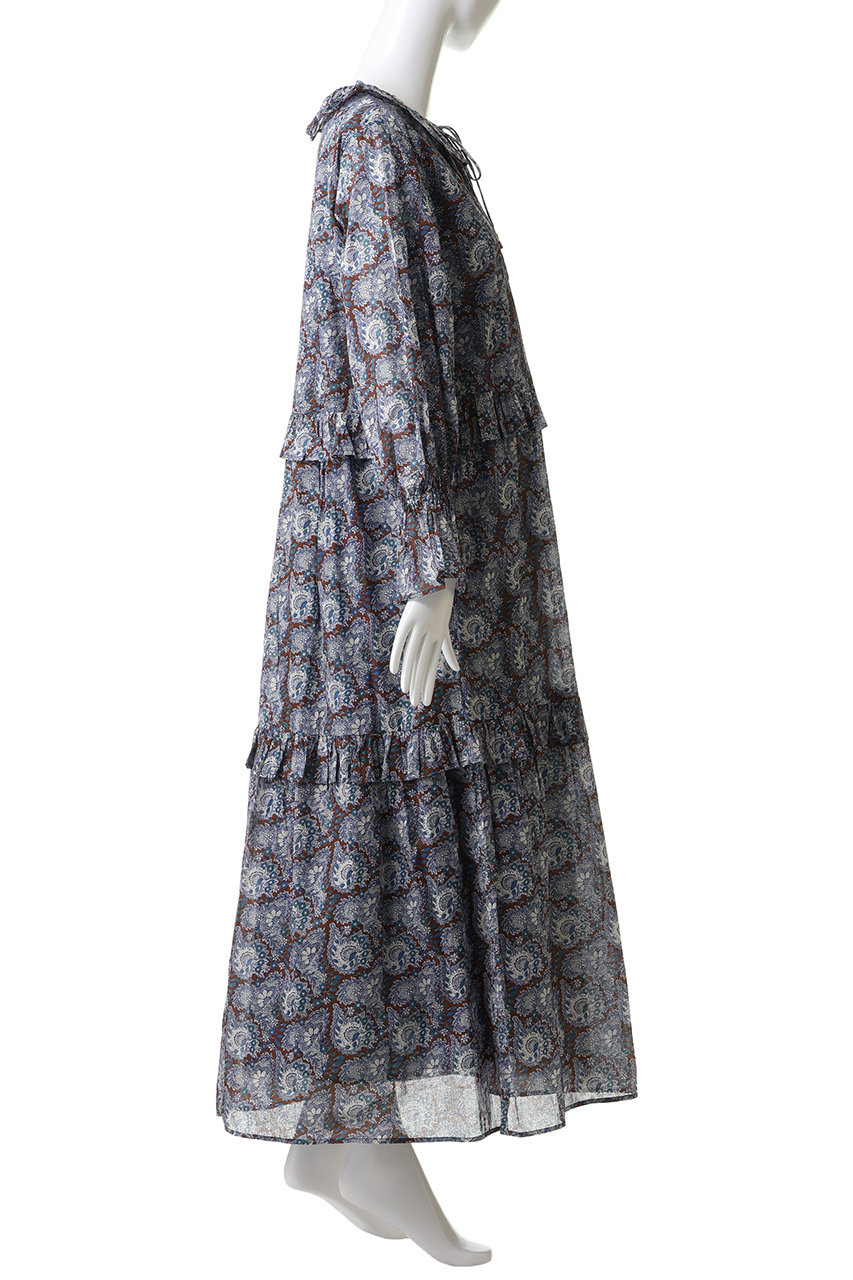 ne Quittez pas(ヌキテパ)｜COTTON ORGANZA ペイズリー ダンス フリル