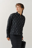 DENIM FOIL PRINT シャツ