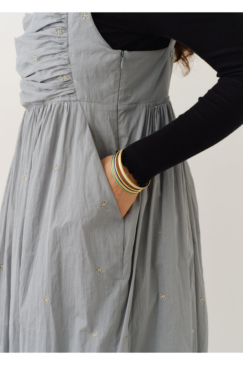 ヌキテパ　エンブロイダリースリーブレストップ ne Quittez pas(ヌキテパ)｜COTTON ORGANZA エンブロイダリー