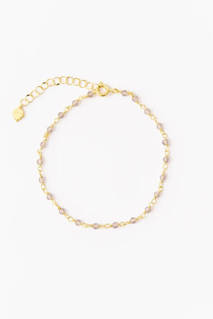 ヌキテパ/ne Quittez pasの【UPALA】  SMOKY QUAR WIRE WRAPPED ブレスレット(150300/150302)