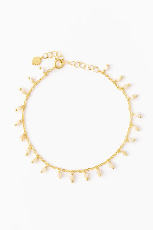 ヌキテパ/ne Quittez pasの【UPALA】 MOTHER OF PEARL FRINGE ブレスレット(150300/150302)