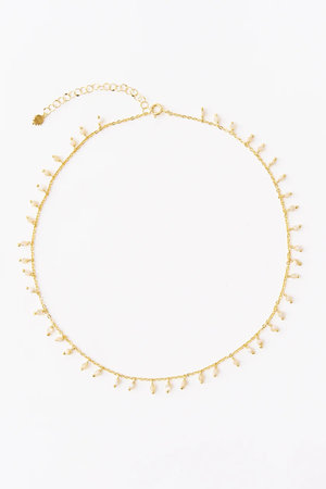 ヌキテパ/ne Quittez pasの【UPALA】 MOTHER OF PEARL FRINGE ネックレス(150200/150201)