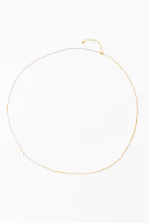 ヌキテパ/ne Quittez pasの【UPALA】 MOTHER OF PEARL & MULTI ビーズ ロング ネックレス(150200/150202)