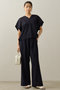 Cotton Voile Neem Cifre エンブロイダリー パンツ ヌキテパ/ne Quittez pas