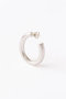 【UPALA】Oval Hoop Stud ピアス ヌキテパ/ne Quittez pas