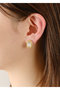 【UPALA】Moissanite Large Polki ピアス ヌキテパ/ne Quittez pas