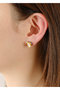 【UPALA】Moissanite Heart Polki ピアス ヌキテパ/ne Quittez pas
