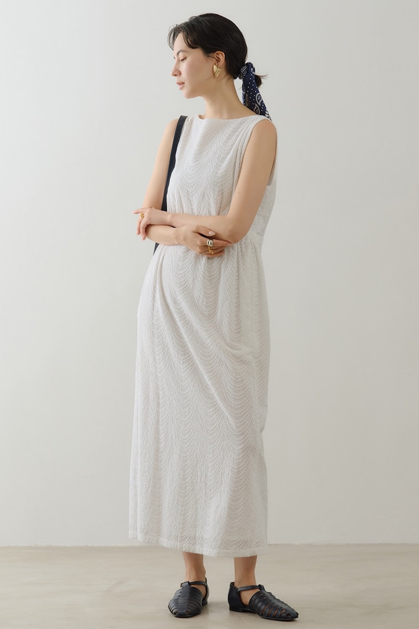 ne Quittez pas(ヌキテパ)｜Cotton Voile Neem Cifre Embroidery