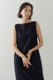 Cotton Voile Neem Cifre Embroidery ノースリーブドレス ヌキテパ/ne Quittez pas