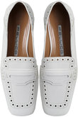 PELLICO ホワイトローファー　ペリーコ　新品未使用 PELLICO ローファー CLIO スムース 1.0cm BRIGHT WHITE