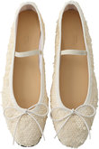 【ELLE SHOP限定】【PELLICO SUNNY】マットスパンコールバレエシューズ