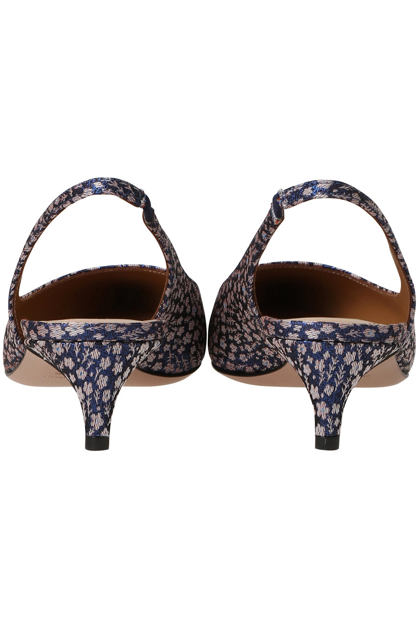 PELLICO シルバーバックストラップシューズ PELLICO(ペリーコ)｜【ELLE SHOP限定】CUORE フラワージャカード