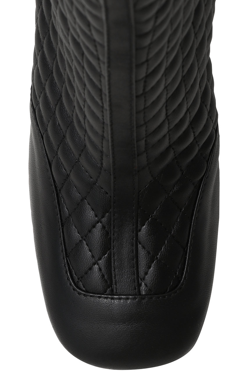 PELLICO(ペリーコ)｜APEMA キルティングショートブーツ/ブラック の