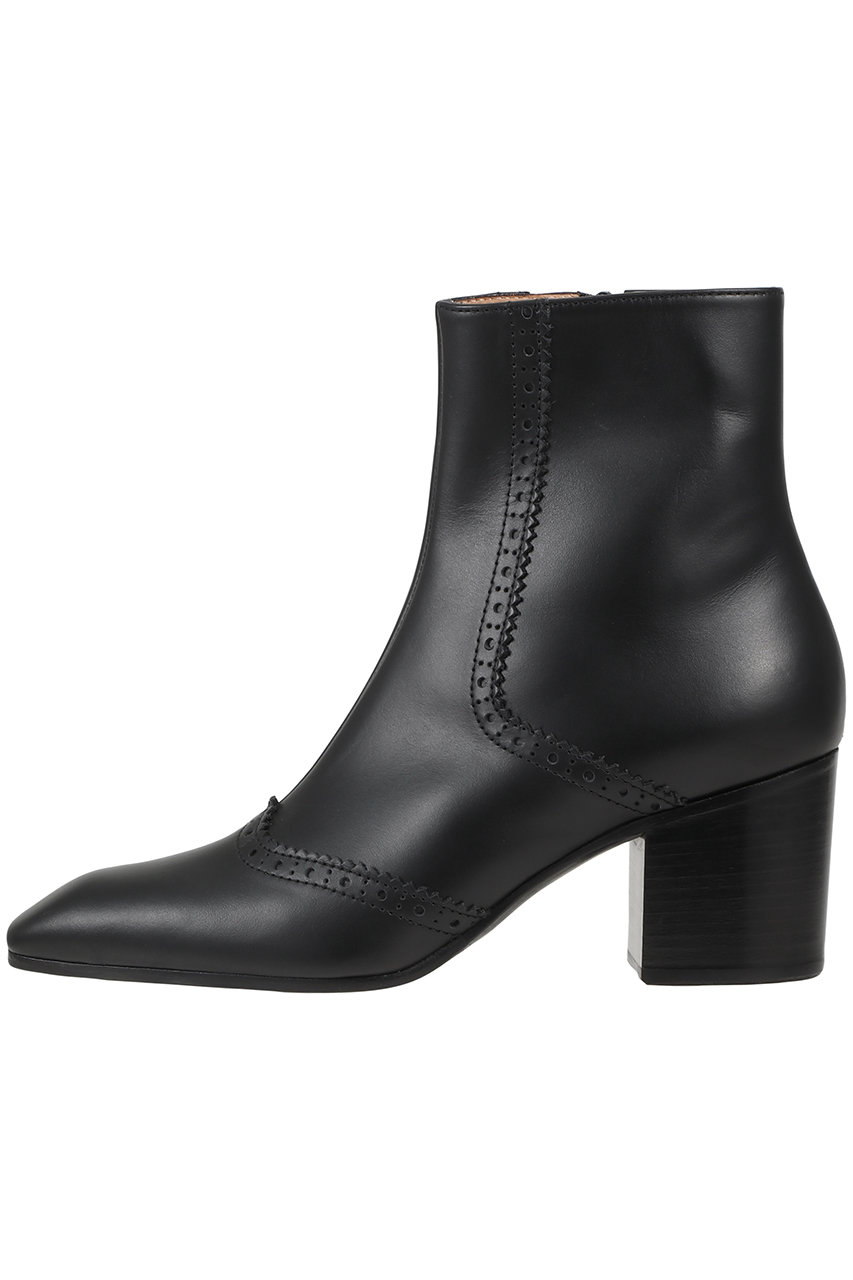 PELLICO 【ELLE SHOP限定】PISTA メダリオンショートブーツ (ブラック, 37.5(24.5)) ペリーコ ELLE SHOP PELLICO 【ELLE SHOP限定】PISTA メダリオンショートブーツ (ブラック, 37.5(24.5)) ペリーコ ELLE SHOP