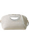 ANELLI REVERSE MINI ヘアカーフコンビハンドバッグ ペリーコ/PELLICO ホワイト