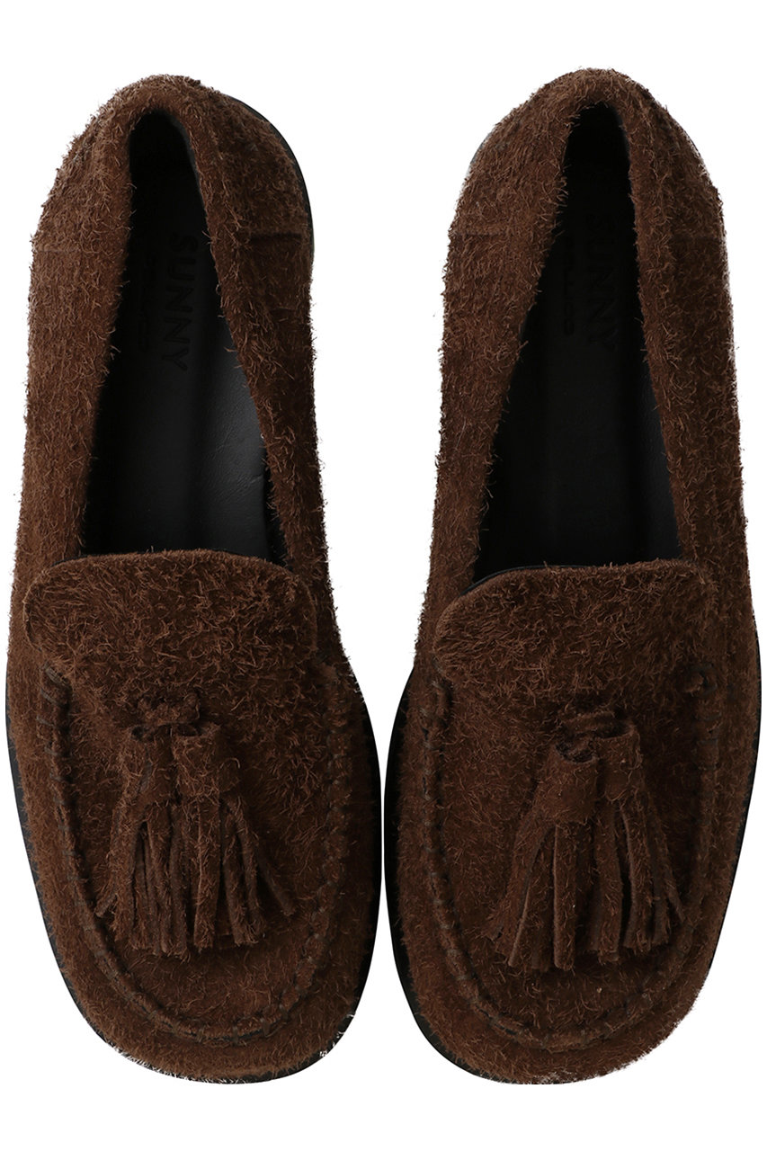 PELLICO 【PELLICO SUNNY】SCROFA タッセル付きヘアスエードローファー (ブラウン, 35(22)) ペリーコ ELLE SHOP PELLICO 【PELLICO SUNNY】SCROFA タッセル付きヘアスエードローファー (ブラウン, 35(22)) ペリーコ ELLE SHOP