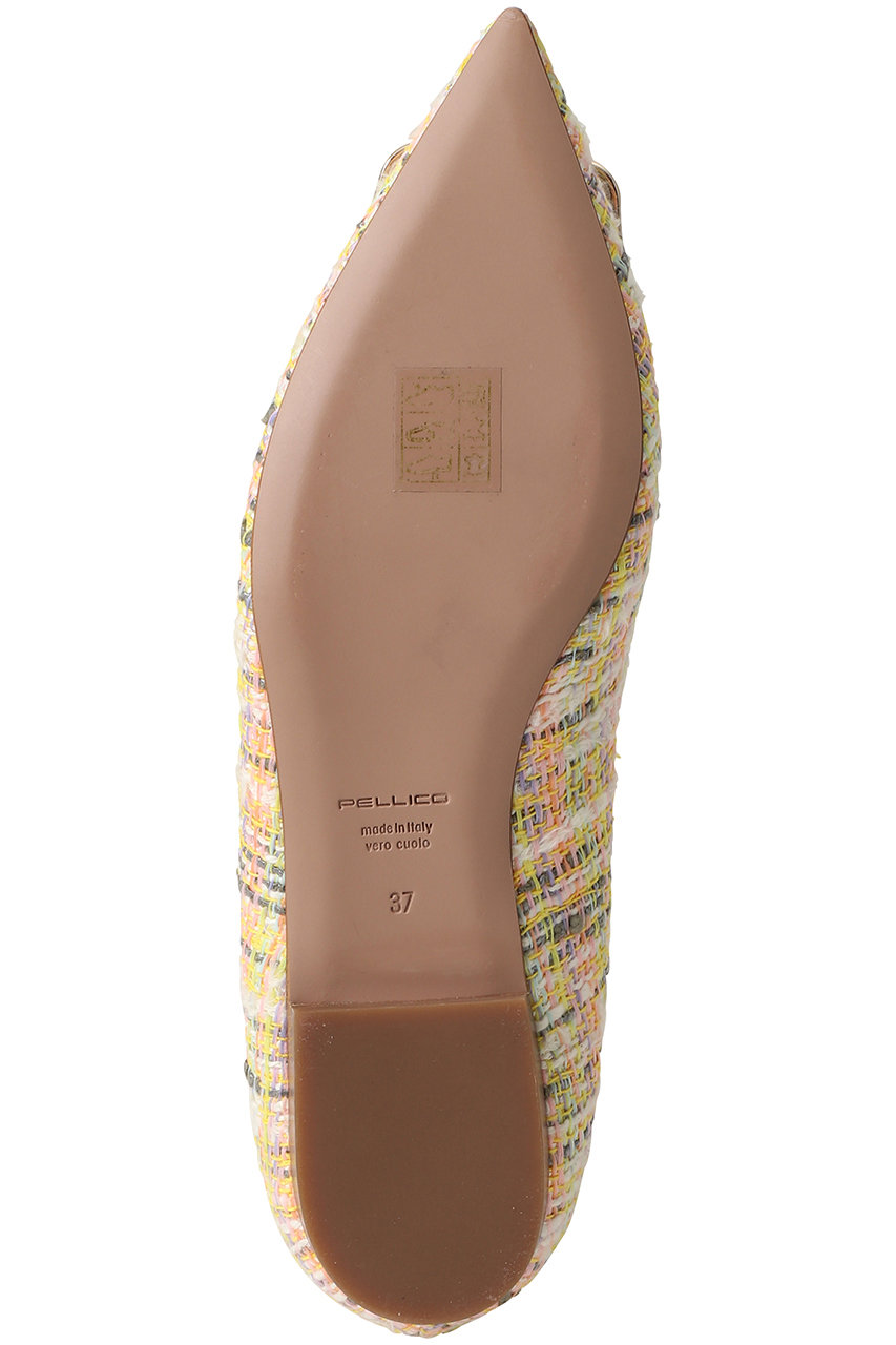 PELLICO(ペリーコ)｜ANELLI FIBBIA ツイードフラットシューズ/マルチ