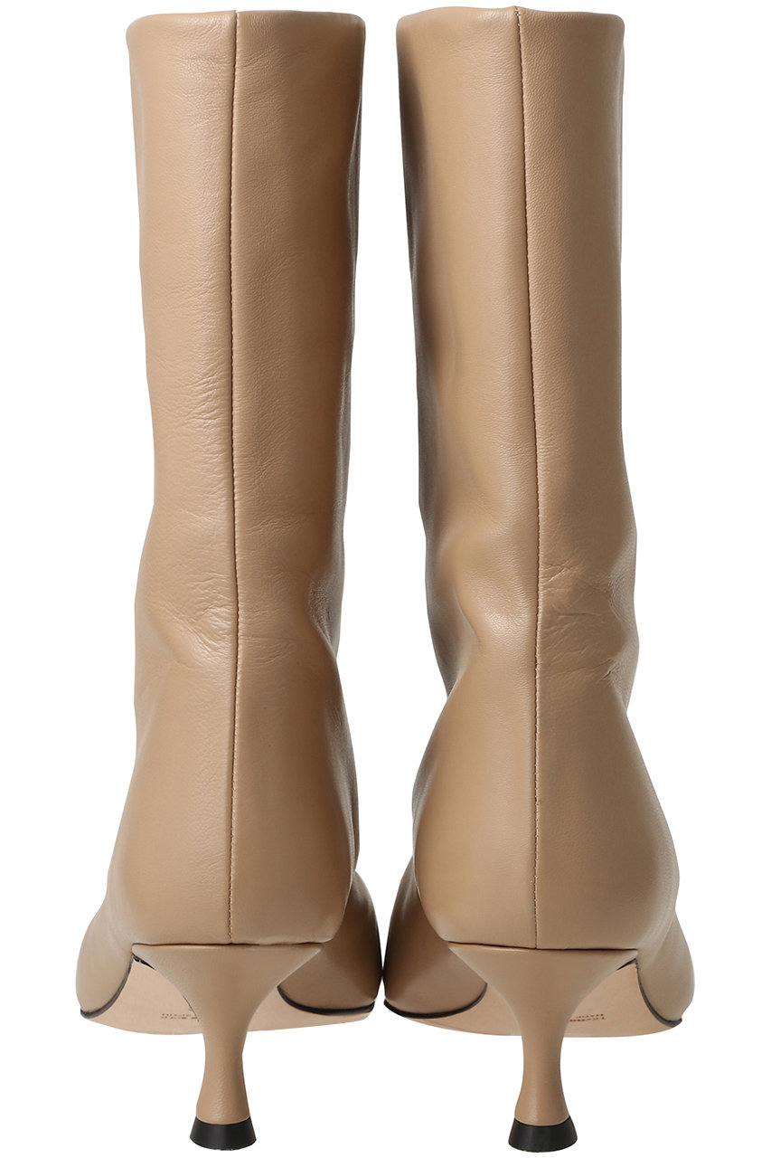 PELLICO ベージュ ポインテッドトゥブーツ A pair of eternal “Metro long boots” | PELLICO｜ペリーコ