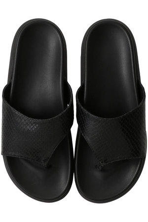 ペリーコ/PELLICOの【予約販売】【PELLICO SUNNY】スネーク型押し厚底トングサンダル(130200/130204)