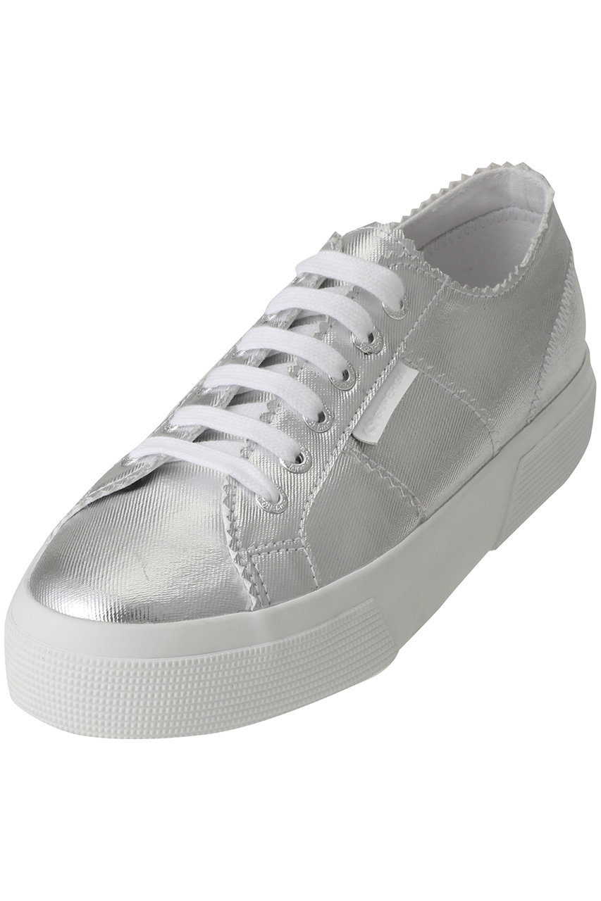 ペリーコ/PELLICOの【予約販売】【PELLICO×SUPERGA】メタリック厚底スニーカー(シルバー/0000-5)