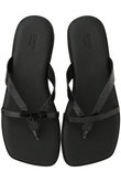 【ELLE SHOP限定】【PELLICO SUNNY】クロコ型押しトングサンダル