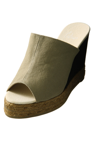 カスタニエール/Castanerのカラーブロッキングエスパドリーユ