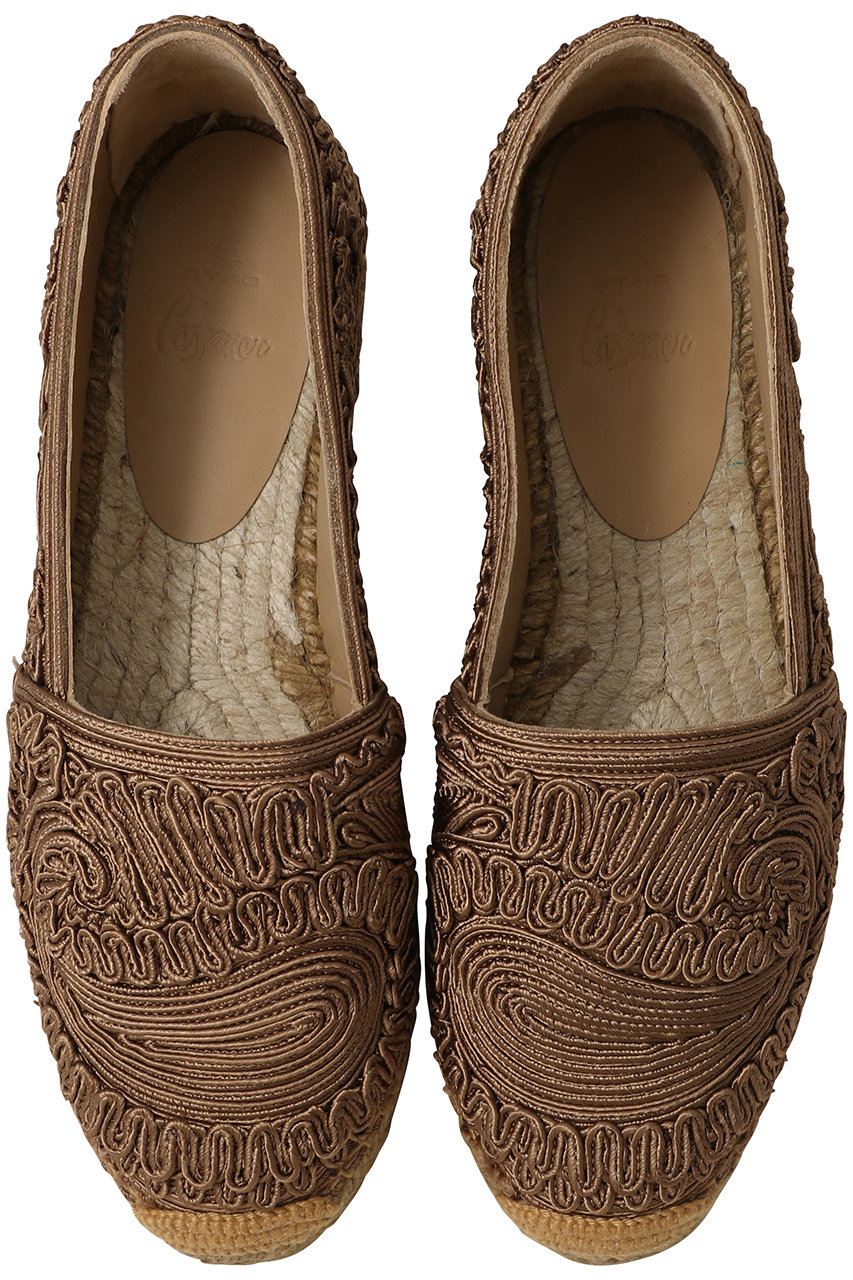 Castaner 【ETRO×Castaner】KENDA PAISLEY ETRO 刺繍エスパドリーユ (トープ, 38(25)) カスタニエール ELLE SHOP Castaner 【ETRO×Castaner】KENDA PAISLEY ETRO 刺繍エスパドリーユ (トープ, 38(25)) カスタニエール ELLE SHOP