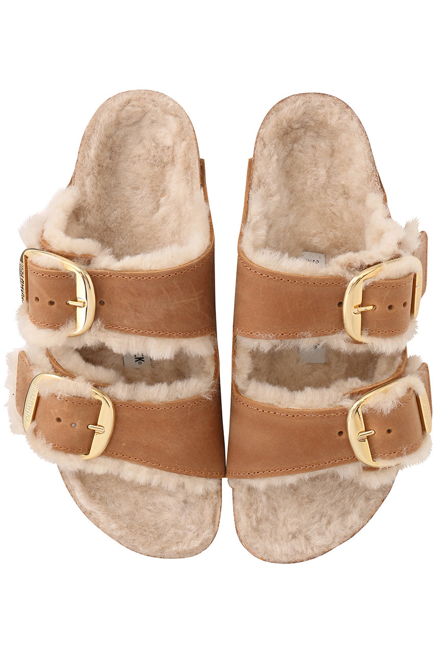 ビルケンシュトック/BIRKENSTOCKのArizona Big Buckle(Oiled Leather Shearling)(コニャック/1025441)