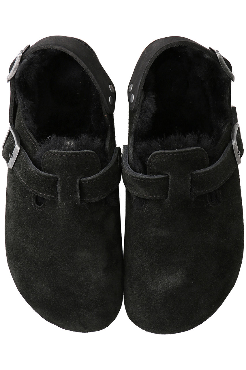 ビルケンシュトック/BIRKENSTOCKのTokio(Suede Leather Shearling)(ブラック/1028349)