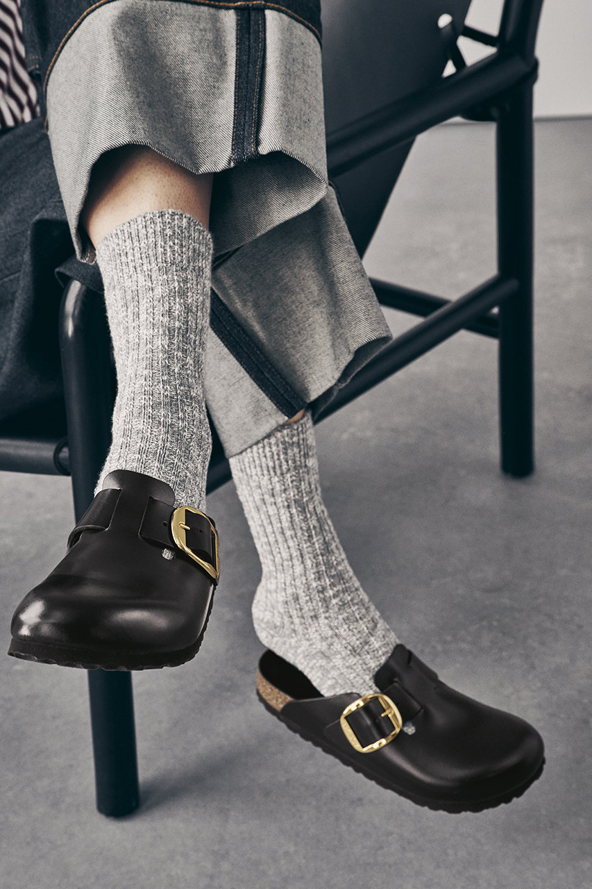 BIRKENSTOCK(ビルケンシュトック)｜Boston Big Buckle(Natural Leather