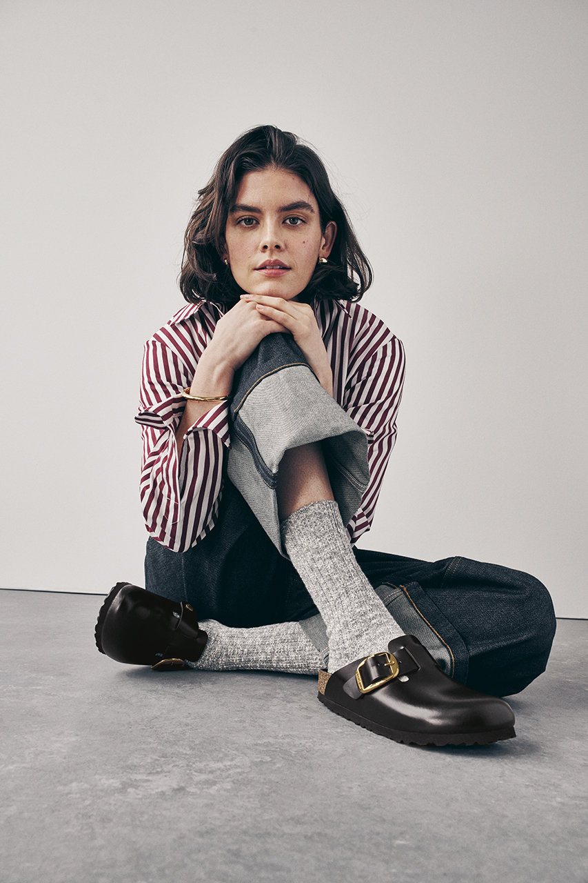 BIRKENSTOCK(ビルケンシュトック)｜Boston Big Buckle(Natural Leather