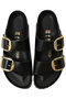 【予約販売】Arizona Big Buckle(Natural Leather Patent) ビルケンシュトック/BIRKENSTOCK ブラック