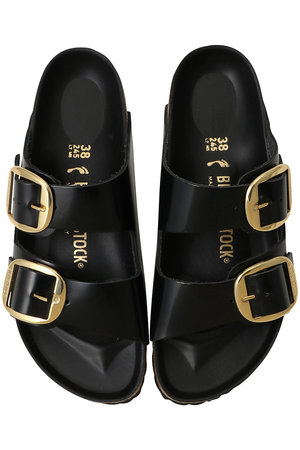 ビルケンシュトック/BIRKENSTOCKの【予約販売】Arizona Big Buckle(Natural Leather Patent)