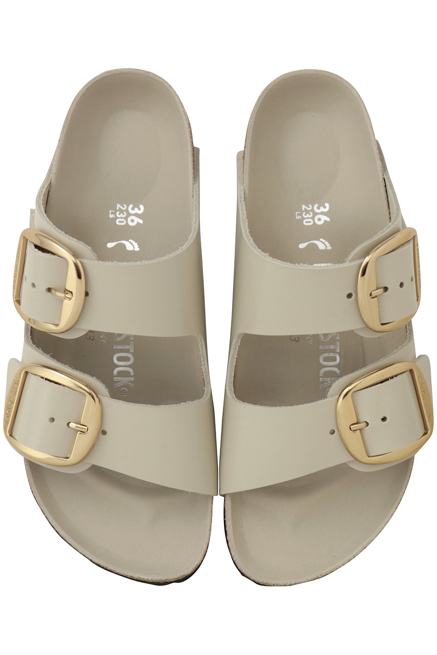 ビルケンシュトック/BIRKENSTOCKのArizona Big Buckle(Natural Leather Patent)(オイスター/1031873)