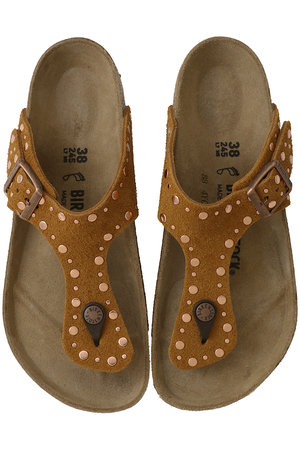 ビルケンシュトック/BIRKENSTOCKの【予約販売】Gizeh Rivet(Suede Leather)