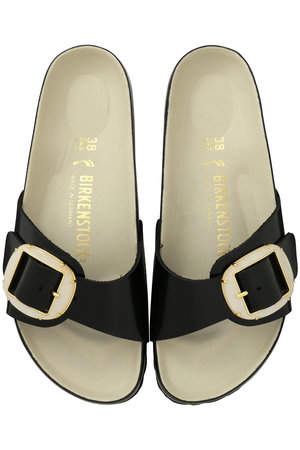 ビルケンシュトック/BIRKENSTOCKの【予約販売】Madrid Pearl Big Buckle(Natural Leather Patent)(130200/130204)