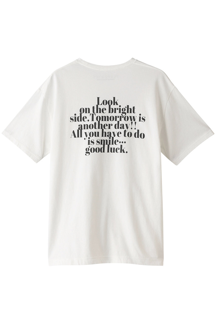 RED CARD レッドカード 【FLAVOR TEE】GOOD LUCK Tシャツ WHITE JASMINE A/P