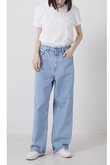 Dakota ビッグストレートデニムパンツ