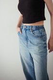 Manoa ストレートデニムパンツ
