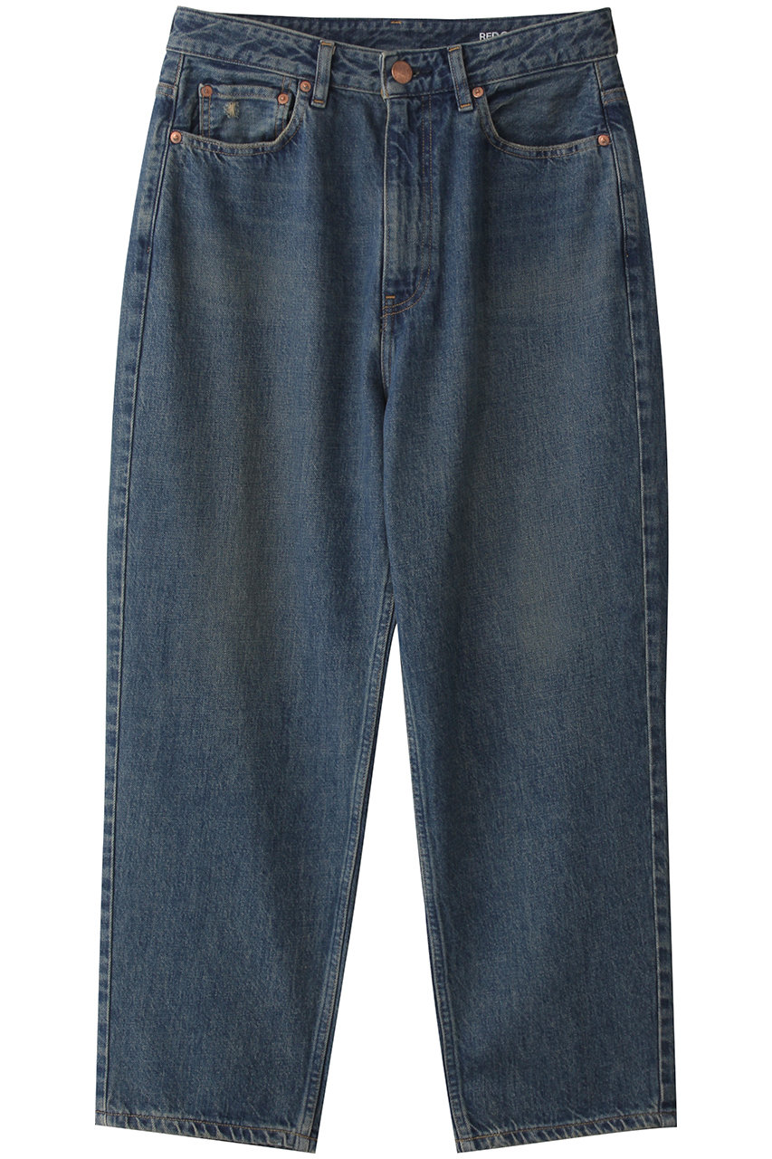 RED CARD TOKYO Jazz ワイドテーパードデニムパンツ (kita - Coal Dark, 27) レッドカード トーキョー ELLE SHOP RED CARD TOKYO Jazz ワイドテーパードデニムパンツ (kita - Coal Dark, 27) レッドカード トーキョー ELLE SHOP