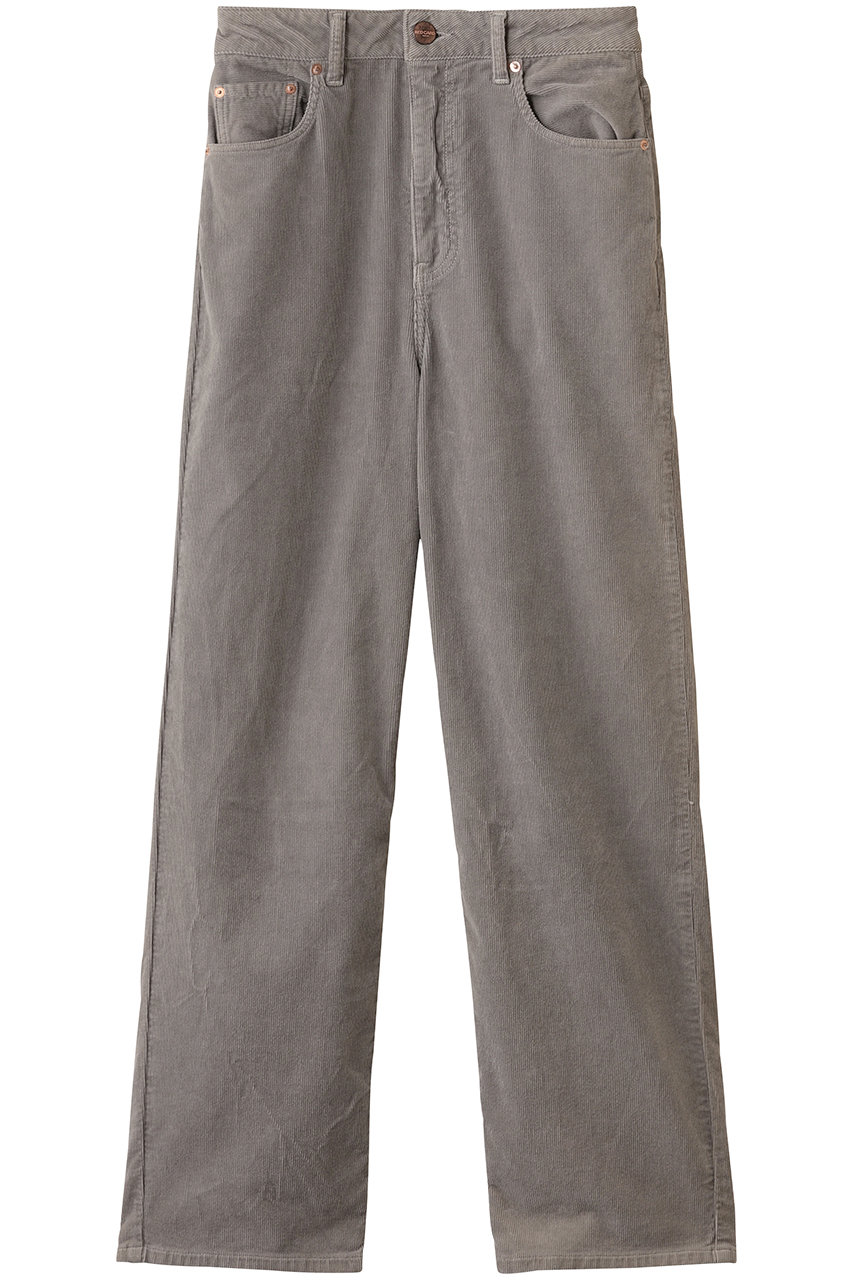 RED CARD TOKYO Dakota コーデュロイルーズストレートパンツ (Grey, 28) レッドカード トーキョー ELLE SHOP RED CARD TOKYO Dakota コーデュロイルーズストレートパンツ (Grey, 28) レッドカード トーキョー ELLE SHOP