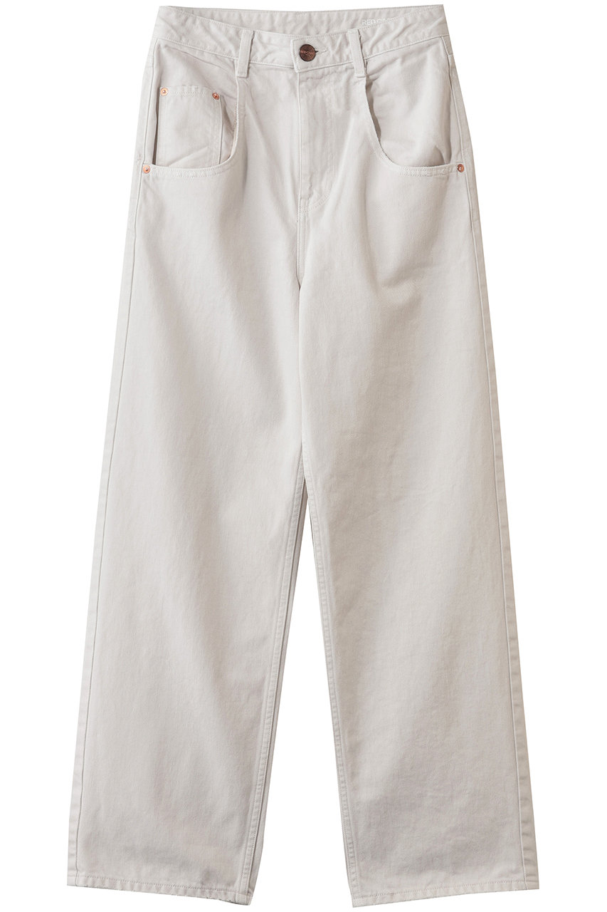 レッドカード トーキョー/RED CARD TOKYOのDakota Mouse ルーズストレートデニムパンツ(Used Grayish White/73W12101ugw)