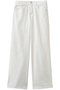 35th Anniv. Wide ミッドライズワイドストレートデニムパンツ レッドカード トーキョー/RED CARD TOKYO Antique White