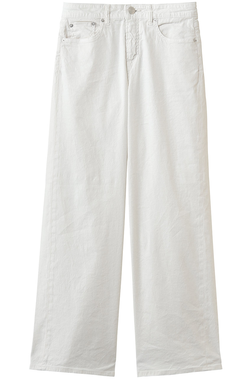 レッドカード トーキョー/RED CARD TOKYOの35th Anniv. Wide ミッドライズワイドストレートデニムパンツ(Antique White/24W10101awh)