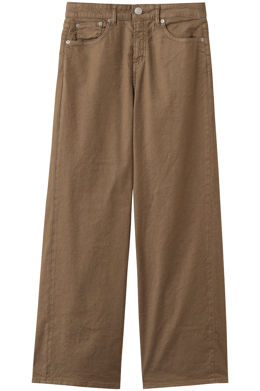 レッドカード トーキョー/RED CARD TOKYOの35th Anniv. Wide ミッドライズワイドストレートデニムパンツ(Sepia/24W10101sep)