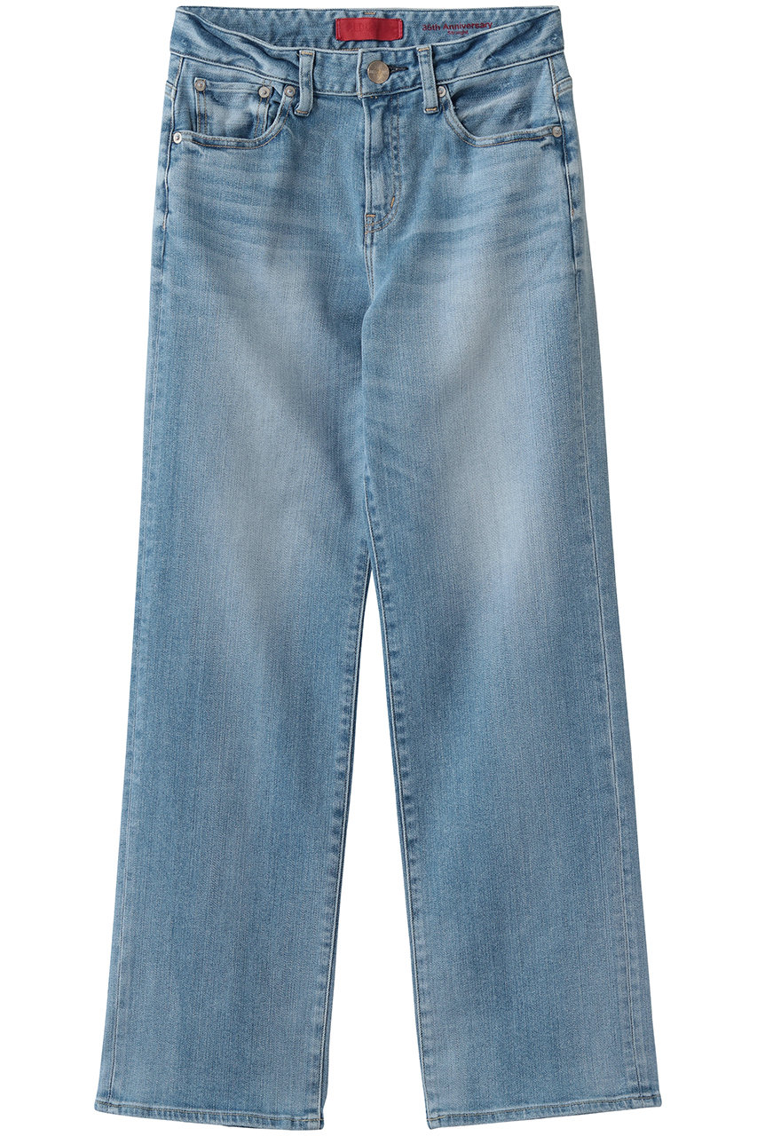 レッドカード トーキョー/RED CARD TOKYOの35th Anniv. Straight ミッドライズワイドストレートデニムパンツ(akira - VintageLight/26W13201avl)