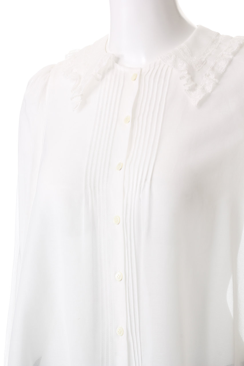 未使用　ビリティスディセッタン　レース　カーディガン　コート Bilitis dix-sept ans(ビリティス・ディセッタン)｜レースカラー